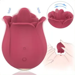 Generique Accessoire Anulingus Rose Pro 4 - 9 Vibrations